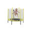 Trampoline de jardin rond 4 'avec enclos de sécurité pour enfants-60924421