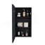Pharmacie Sanford, salle de bain, noir-528898447