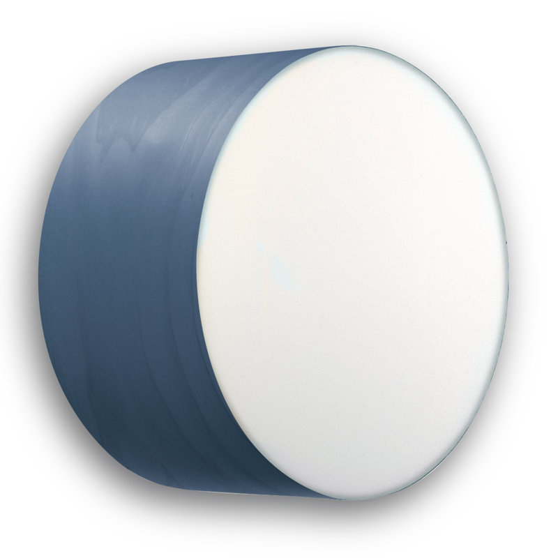 Plafonnier Gea par Mariví Calvo, H 3,9 po x l 16,5 po x P 16,5 po, Bleu, DEL 2700K