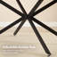 Abel Metal Base Dining Table