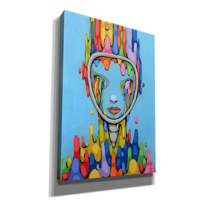 'Spectrum In Retrograde' By Ric Stultz, Canvas Wall Art, 26" H x 18" W x 0.75" D