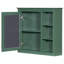 Armoire de salle de bain murale 30 po x 28 po avec miroir, 3 tablettes ouvertes-1454608519