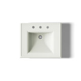 Memoirs® 26.375" Tall Rectangular Pedestal Bathroom Sink with Overflow