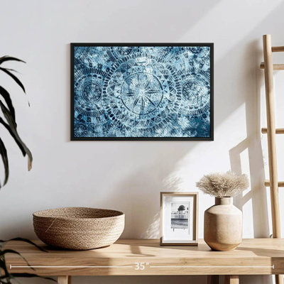 Tribal Blue Mandalas