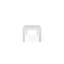 Table basse d'extérieur 24 po x 48 po en polymère de qualité marine-109665234