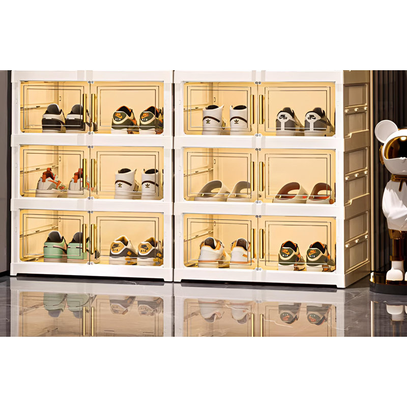 Range-chaussures pliable, Range-chaussures transparent