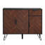 Buffet décoratif en bois avec tiroir et tablettes réglables Brian-569281170