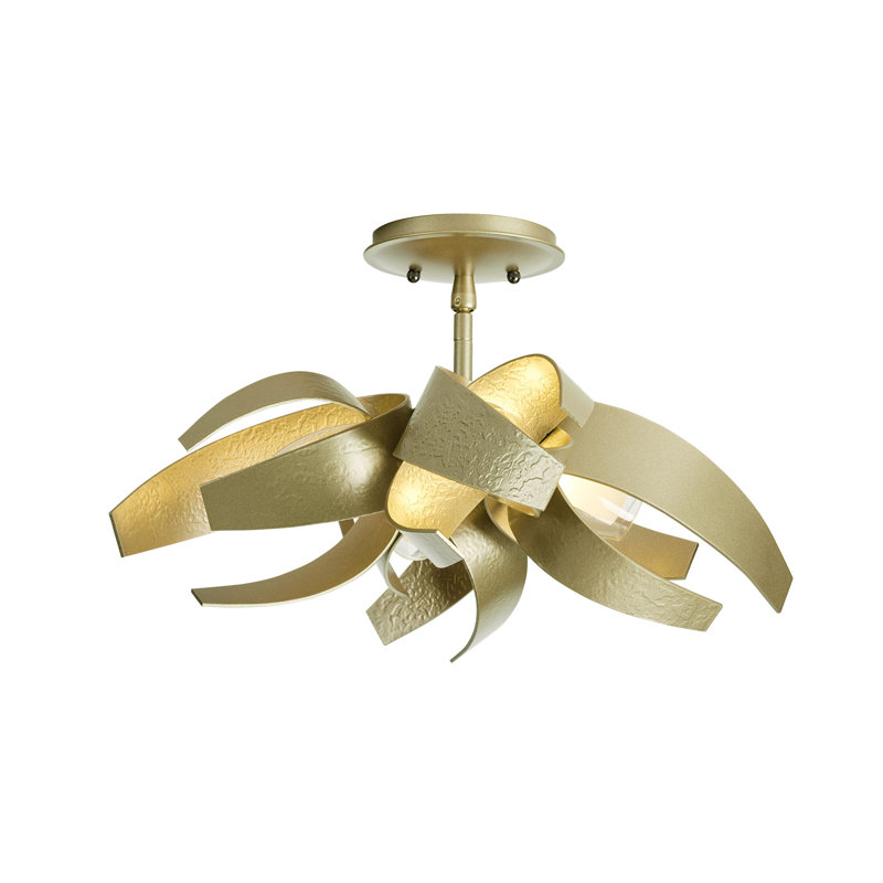 Corona 4 - Light Semi Flush Mount, Soft Gold