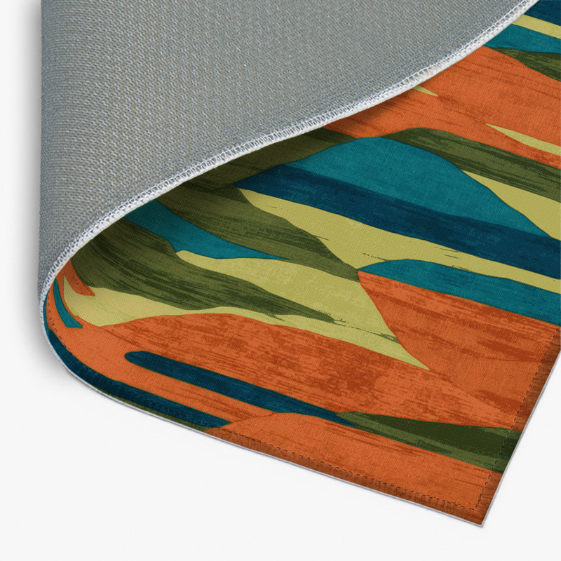 Tapis intérieur et extérieur Serene Cascade, Rectangulaire 3 pi x 5 pi
