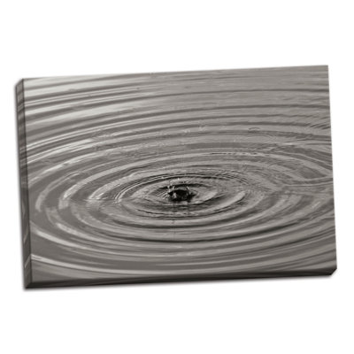 « ondulations i », reproduction de photo sur toile tendue