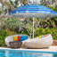 Parasol d'extérieur inclinable de sable 8 pi avec sac de transport Astolfo-896459696