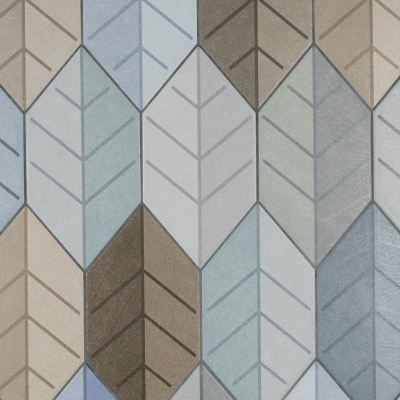 Foresta Mix 6.5" X 12.5" Porcelain Floor and Wall Tile