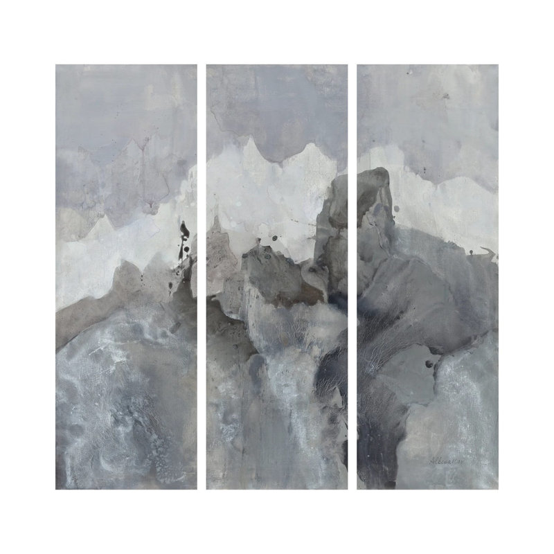 Castle Rock - ensemble d'art mural sur toile tendue (ensemble de 3)