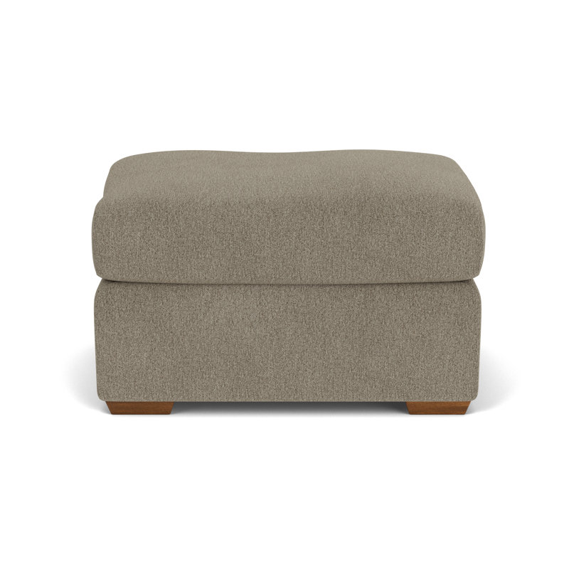 Repose-pieds standard carré de 32 po de largeur, Polypropylène / oléfine gris foncé
