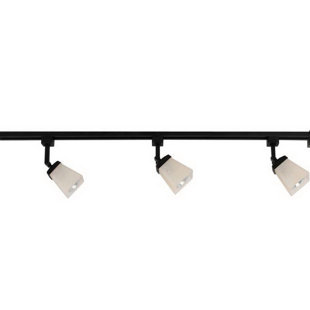 44'' 3 -Light Track Track Kit with Dimmable and Adjustable Head