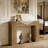 Large-Tabletop Sofa Table,Wooden Hallway Table,Console Table