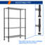 Étagère de rangement à 4 niveaux en métal-1415756956-1438624019