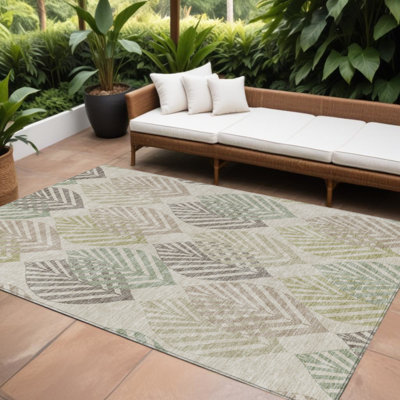 Tapis taupe 10 pi x 14 pi
