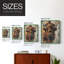 ANIMALS Series CDXCI, reproduction encadrée - bois massif-2117338122-2117338123