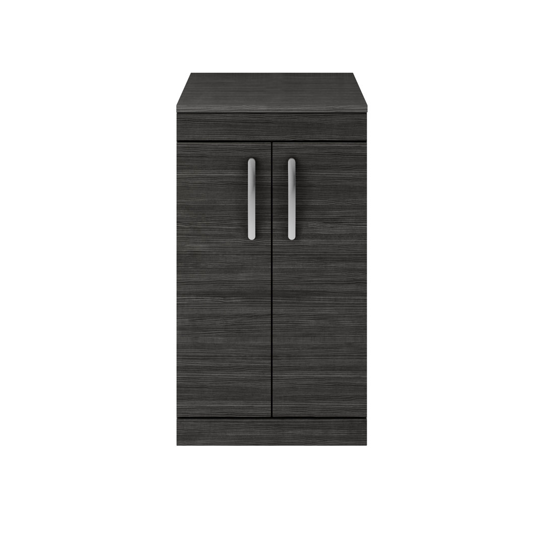 Athena Gloss White 50cm Free-Standing Vanity Unit Base Only