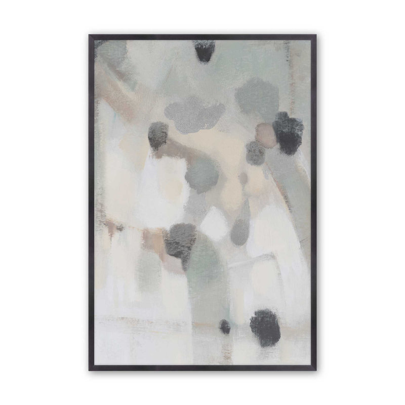 Subtle Contrasts I Print, 15.25" H x 12.25" W, Open Corner Framed, Weathered Zinc