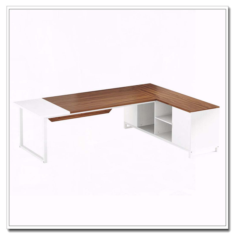 Bureau de direction avec classeur et tablettes