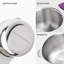 Ensemble de tasses et cuillères à mesurer magnétiques en acier inoxydable U-Taste 18/8: ensemble de 13 mesures de cuisine empilables en métal pour la cuisson des aliments (multicolore)-131353742