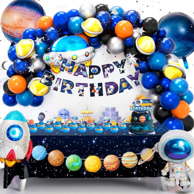 Ensemble de 109 décorations de fête d'anniversaire pour enfants, 109 pièces