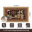 Tapis lavable anti-dérapant Cabin Brown Bear-192522667