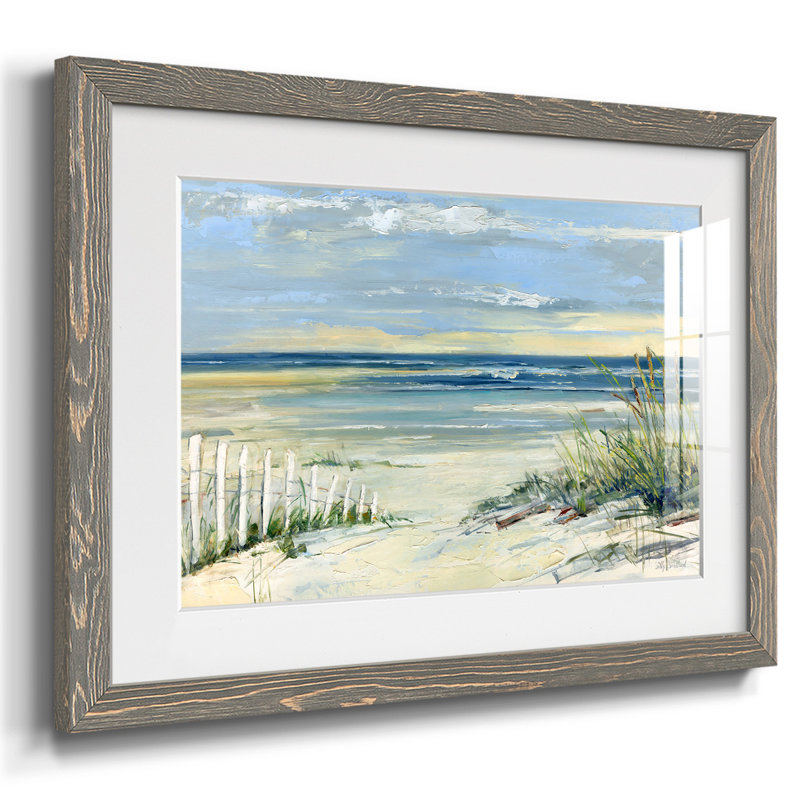 Chemin vers la mer, Gris, H 14 po x l 20 po x P 1,5 po
