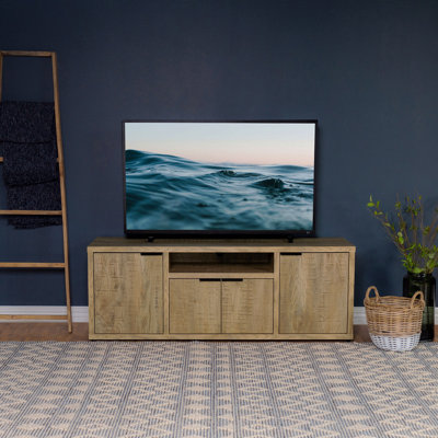 4-Door Engineered Wood 60-Inch TV Stand