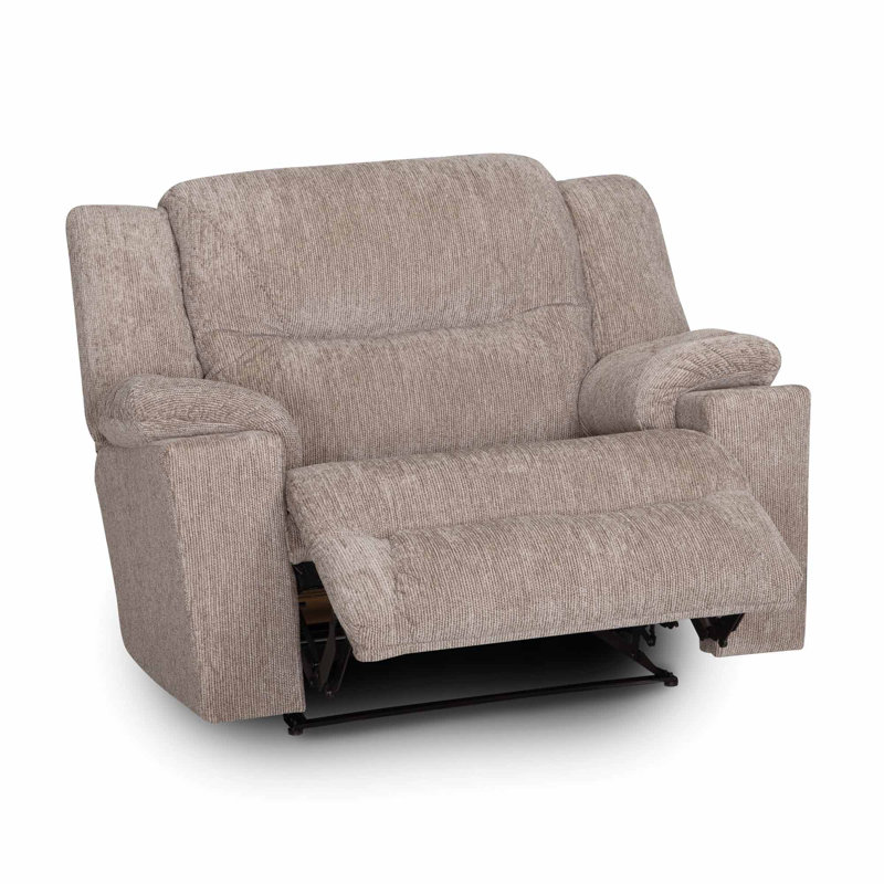 Fauteuil inclinable surdimensionné en tissu