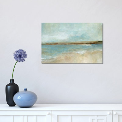 «Solitaire Beach» par Carol Robinson, reproduction d'art sur toile tendue