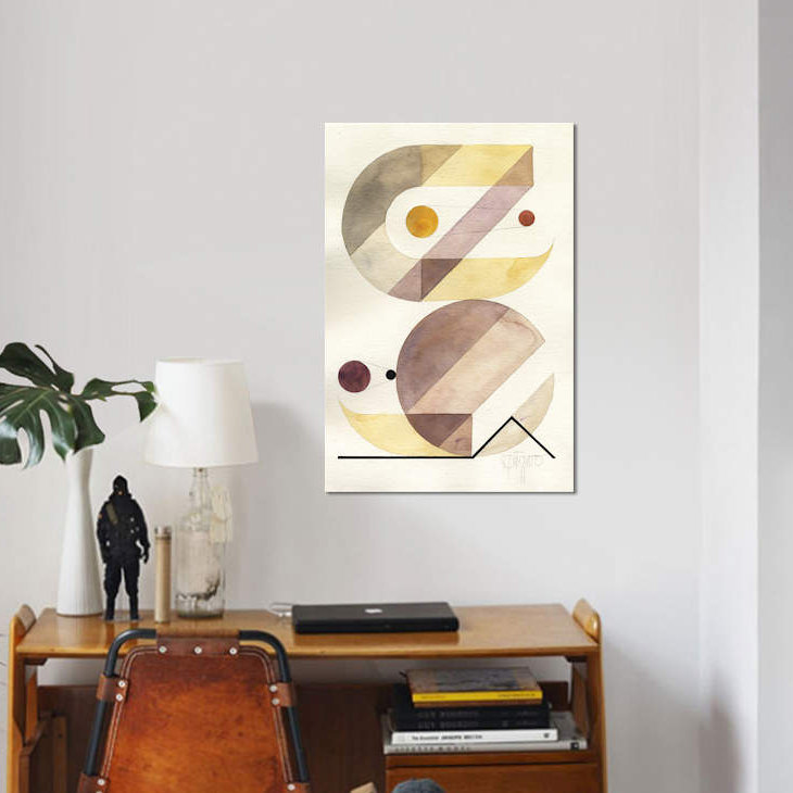 « openspaces xxxii », reproduction sur toile, H 18 po x l 12 po x P 1,5 po, Toile tendue, Pas de tapis