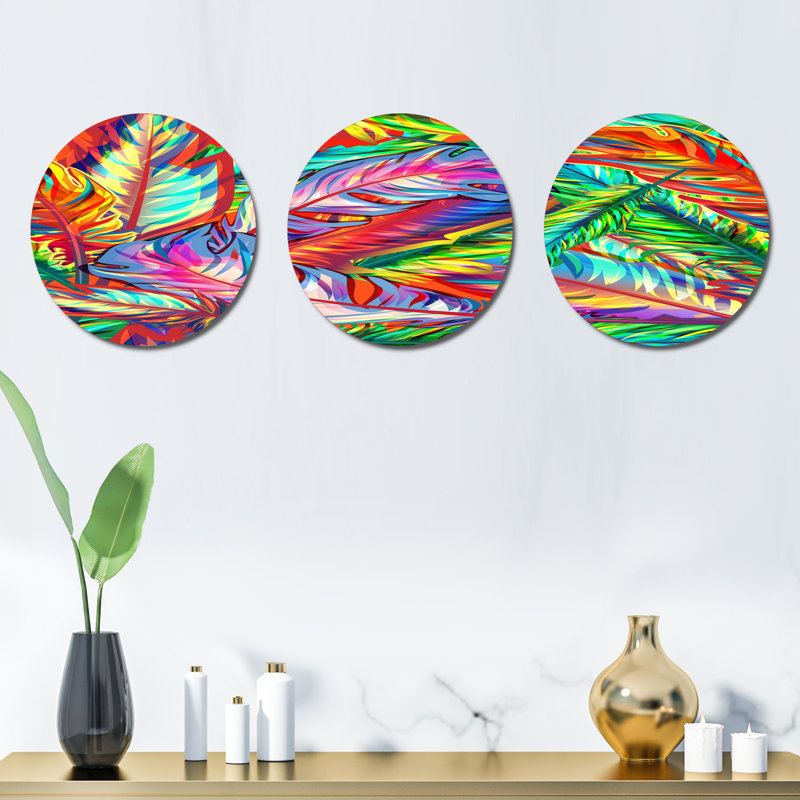 Ensemble de 3 décorations murales