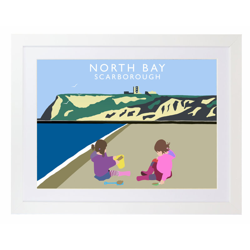 Richard O'Neil - Print, White Wood Frame, 33.5 cm H x 43.5 cm W x 2.2 cm D