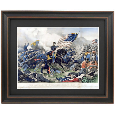 The Battle Of Williamsburg, VA. May 5 1862 By Currier And Ives