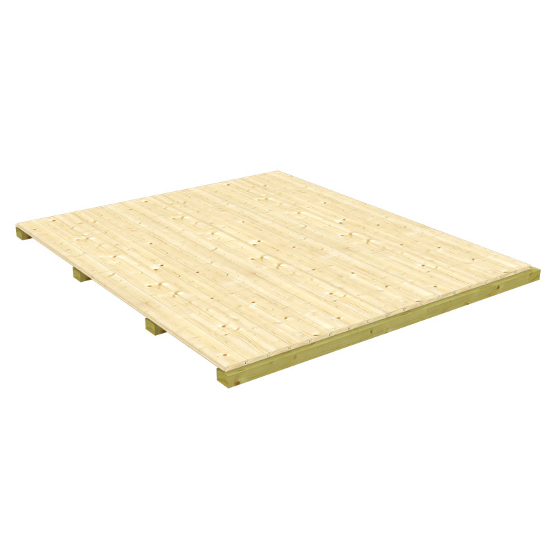 Modular Flooring Kit, 20cm H x 240cm W x 152cm D