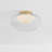 Moore Flush Mount in Aged Brass-112646005-112646006