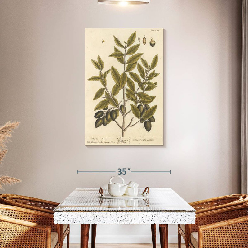 Keiri Olive Branch II, 36" H x 24" W