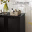 Armoire pour panier à linge Tilt Out avec 2 paniers et 2 portes-780572169