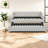 Space-saving Twin Size Sofa Bed, Upholstered Wood Daybed With Trundle