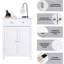 60 x 80 cm Earlvine Bathroom Cabinet