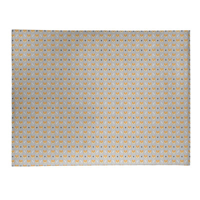 Tapis shiba zone grise shiba