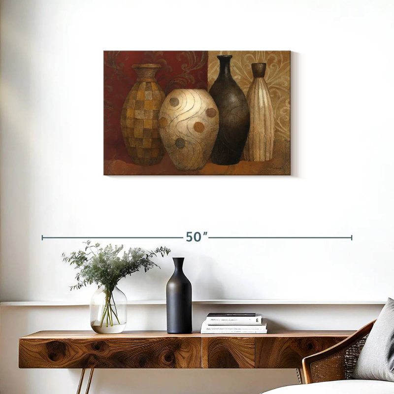 Timeless Vessels, 20" H x 30" W