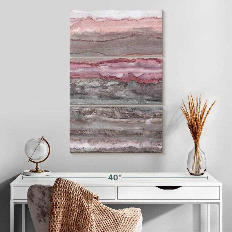 Avery Rose Quartz Quarry, 32" H x 20" W