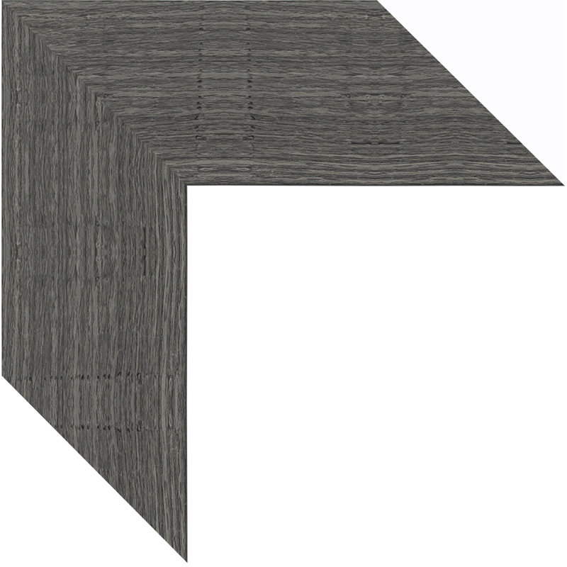 Ensemble de miroirs biseautés 4 pièces Moulding, Gris