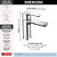 Modern Single Hole Bathroom Faucet with Drain Assembly, Single Handle Bathroom Sink Faucet-14622355
