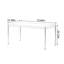 Bureau d'écriture rectangulaire Modern Design minimaliste-1478685592-1478685596