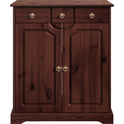 Turkay 81cm Solid Wood Sideboard